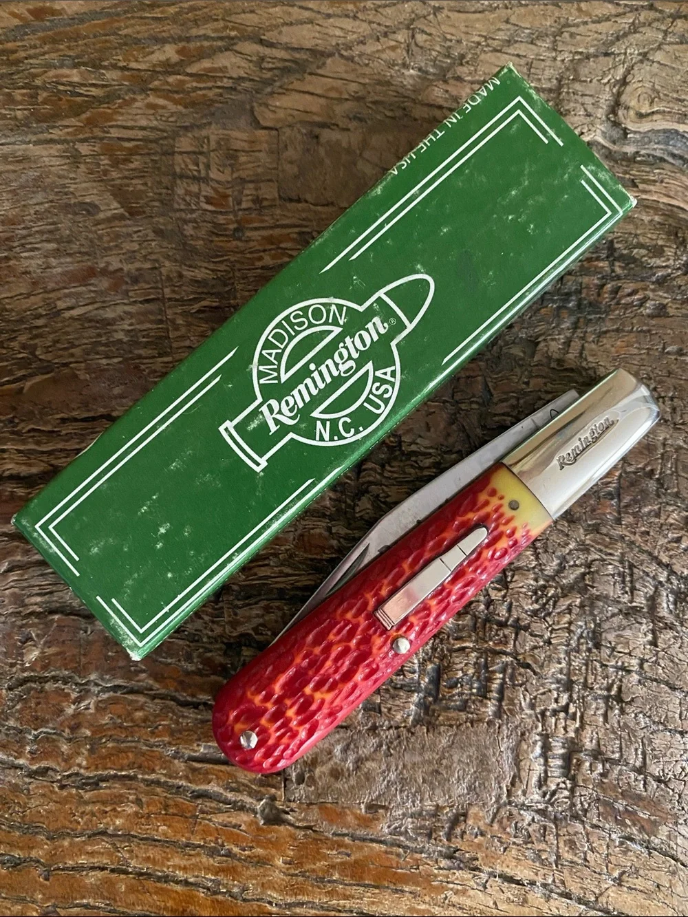 🔪Vintage🔪Remington TANG Grandaddy Barlow Bullet Knife 18313